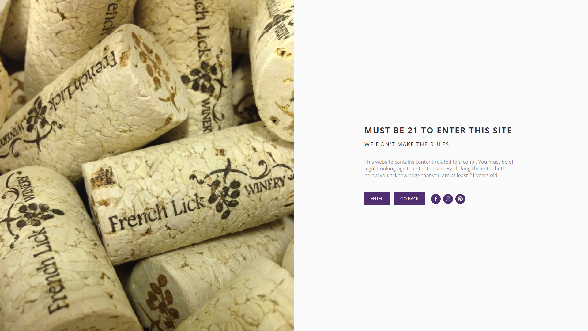 French Lick Winery Screenshot