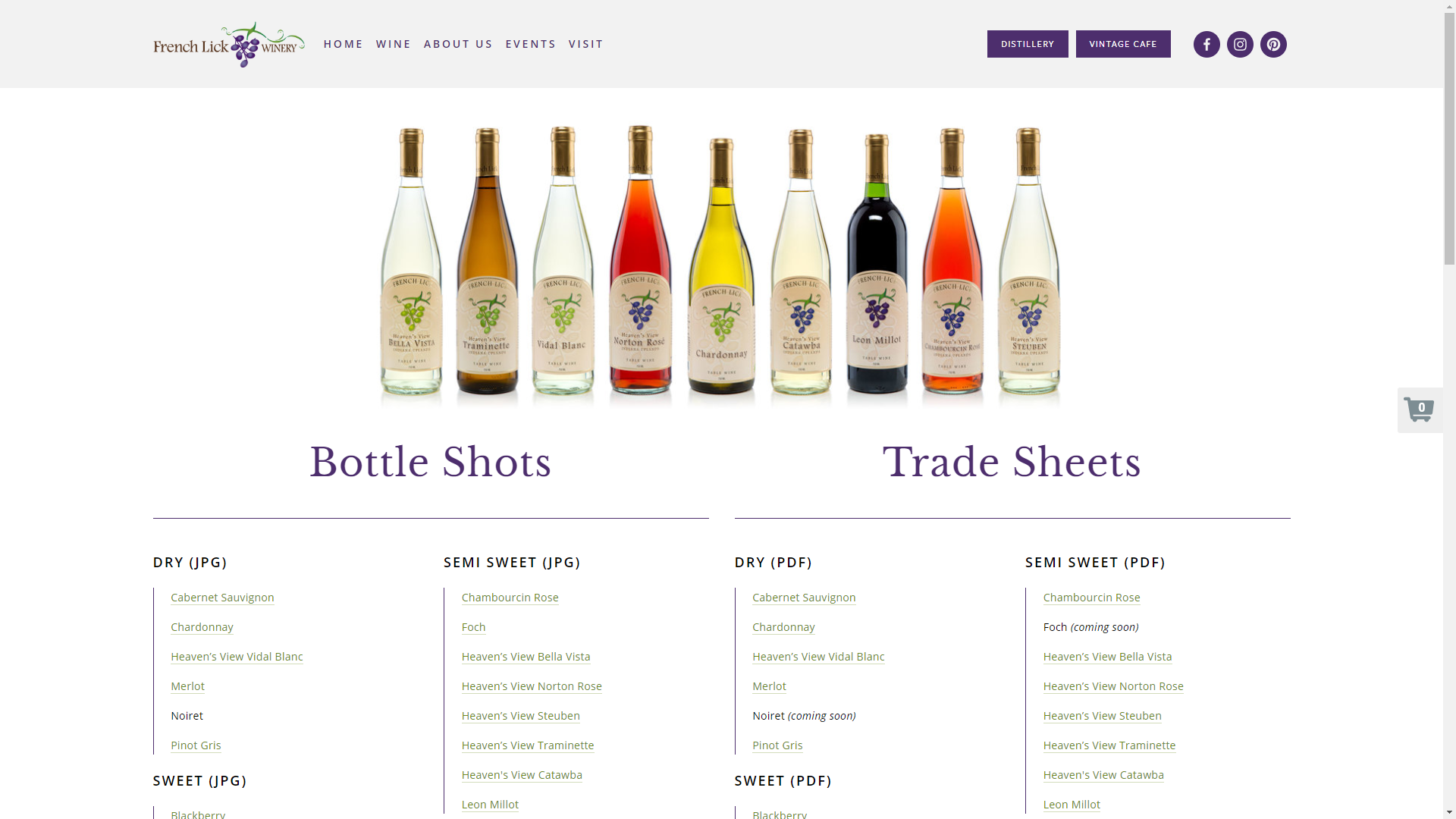 French Lick Winery Screenshot